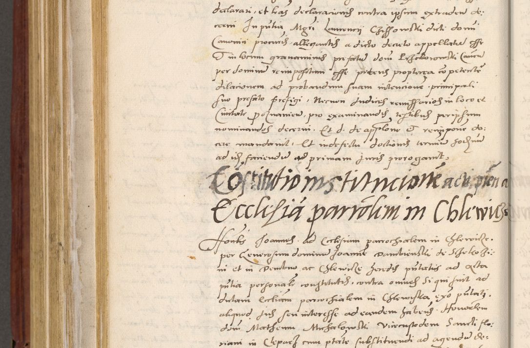 Zdjęcie nr 821 dla obiektu archiwalnego: Acta actorum coram R. D. Petro de Gamratis, archiepiscopo Gnesnensi et episcopo Cracoviensi, Legato nato et Regni Poloniar primate ad a. D. 1544 et 1545 acticatorum - praesidente tunc Suae Rev. Paternitatis curiae cancellario R. D. Bertholomaeo Gantkowski, archidiacono Cracoviensi, Gnesnensi et Posnaniensi canonico.