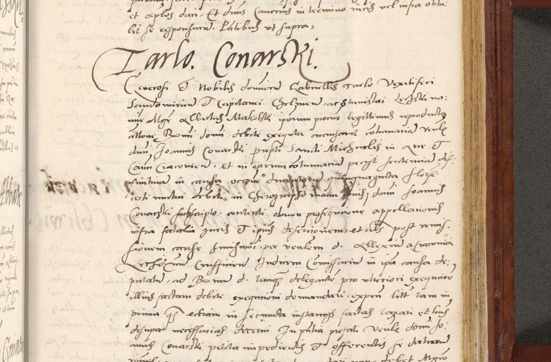 Zdjęcie nr 820 dla obiektu archiwalnego: Acta actorum coram R. D. Petro de Gamratis, archiepiscopo Gnesnensi et episcopo Cracoviensi, Legato nato et Regni Poloniar primate ad a. D. 1544 et 1545 acticatorum - praesidente tunc Suae Rev. Paternitatis curiae cancellario R. D. Bertholomaeo Gantkowski, archidiacono Cracoviensi, Gnesnensi et Posnaniensi canonico.