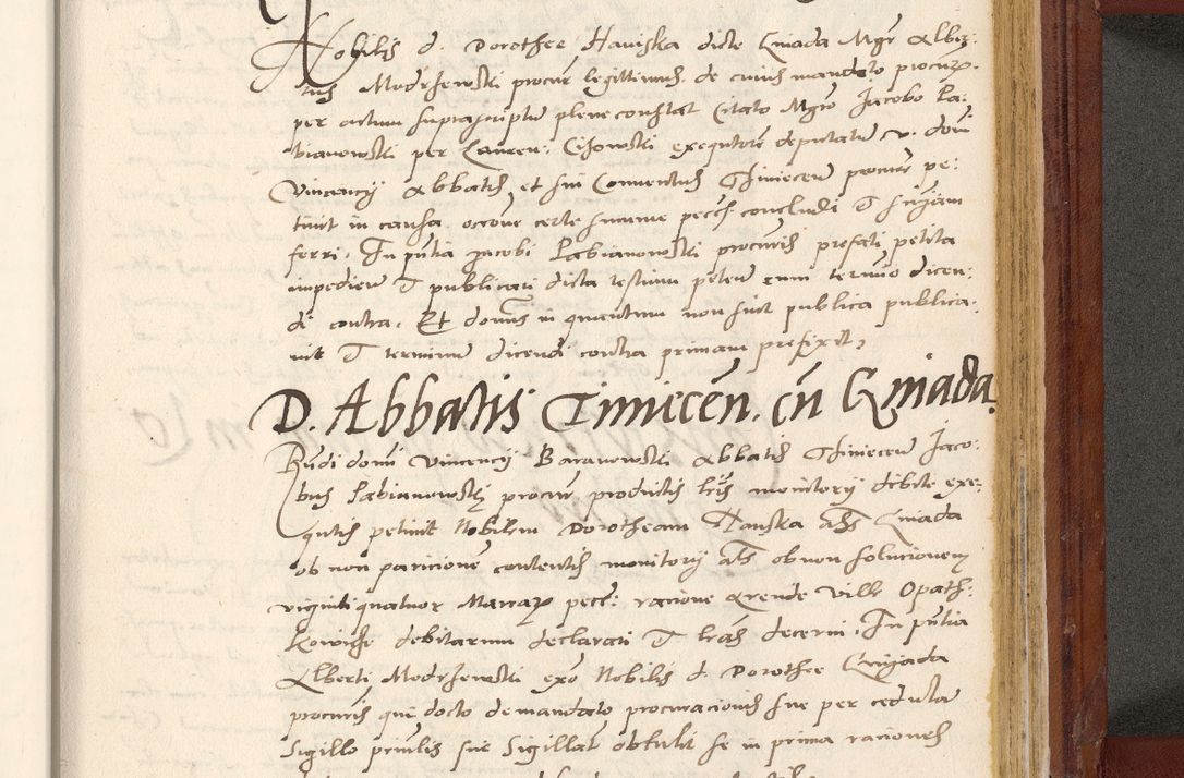 Zdjęcie nr 814 dla obiektu archiwalnego: Acta actorum coram R. D. Petro de Gamratis, archiepiscopo Gnesnensi et episcopo Cracoviensi, Legato nato et Regni Poloniar primate ad a. D. 1544 et 1545 acticatorum - praesidente tunc Suae Rev. Paternitatis curiae cancellario R. D. Bertholomaeo Gantkowski, archidiacono Cracoviensi, Gnesnensi et Posnaniensi canonico.