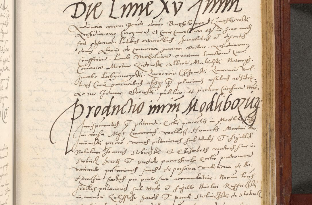 Zdjęcie nr 816 dla obiektu archiwalnego: Acta actorum coram R. D. Petro de Gamratis, archiepiscopo Gnesnensi et episcopo Cracoviensi, Legato nato et Regni Poloniar primate ad a. D. 1544 et 1545 acticatorum - praesidente tunc Suae Rev. Paternitatis curiae cancellario R. D. Bertholomaeo Gantkowski, archidiacono Cracoviensi, Gnesnensi et Posnaniensi canonico.