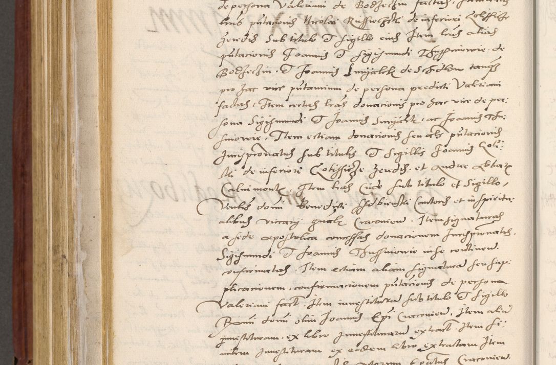 Zdjęcie nr 817 dla obiektu archiwalnego: Acta actorum coram R. D. Petro de Gamratis, archiepiscopo Gnesnensi et episcopo Cracoviensi, Legato nato et Regni Poloniar primate ad a. D. 1544 et 1545 acticatorum - praesidente tunc Suae Rev. Paternitatis curiae cancellario R. D. Bertholomaeo Gantkowski, archidiacono Cracoviensi, Gnesnensi et Posnaniensi canonico.
