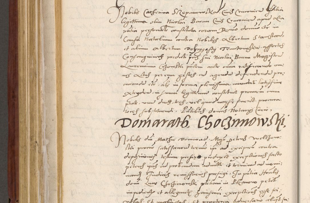 Zdjęcie nr 811 dla obiektu archiwalnego: Acta actorum coram R. D. Petro de Gamratis, archiepiscopo Gnesnensi et episcopo Cracoviensi, Legato nato et Regni Poloniar primate ad a. D. 1544 et 1545 acticatorum - praesidente tunc Suae Rev. Paternitatis curiae cancellario R. D. Bertholomaeo Gantkowski, archidiacono Cracoviensi, Gnesnensi et Posnaniensi canonico.