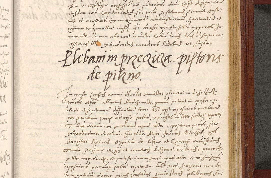 Zdjęcie nr 808 dla obiektu archiwalnego: Acta actorum coram R. D. Petro de Gamratis, archiepiscopo Gnesnensi et episcopo Cracoviensi, Legato nato et Regni Poloniar primate ad a. D. 1544 et 1545 acticatorum - praesidente tunc Suae Rev. Paternitatis curiae cancellario R. D. Bertholomaeo Gantkowski, archidiacono Cracoviensi, Gnesnensi et Posnaniensi canonico.