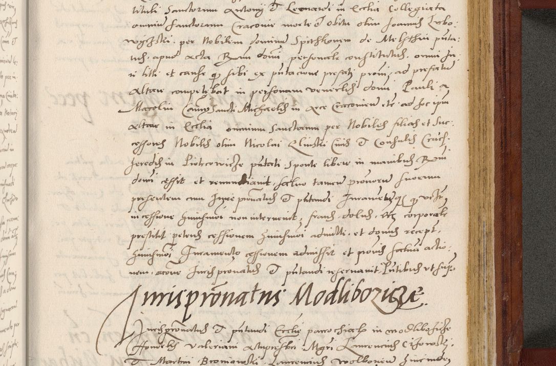 Zdjęcie nr 804 dla obiektu archiwalnego: Acta actorum coram R. D. Petro de Gamratis, archiepiscopo Gnesnensi et episcopo Cracoviensi, Legato nato et Regni Poloniar primate ad a. D. 1544 et 1545 acticatorum - praesidente tunc Suae Rev. Paternitatis curiae cancellario R. D. Bertholomaeo Gantkowski, archidiacono Cracoviensi, Gnesnensi et Posnaniensi canonico.