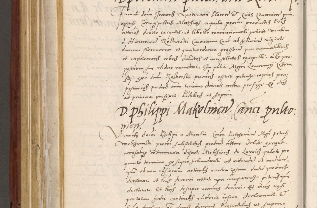 Zdjęcie nr 799 dla obiektu archiwalnego: Acta actorum coram R. D. Petro de Gamratis, archiepiscopo Gnesnensi et episcopo Cracoviensi, Legato nato et Regni Poloniar primate ad a. D. 1544 et 1545 acticatorum - praesidente tunc Suae Rev. Paternitatis curiae cancellario R. D. Bertholomaeo Gantkowski, archidiacono Cracoviensi, Gnesnensi et Posnaniensi canonico.