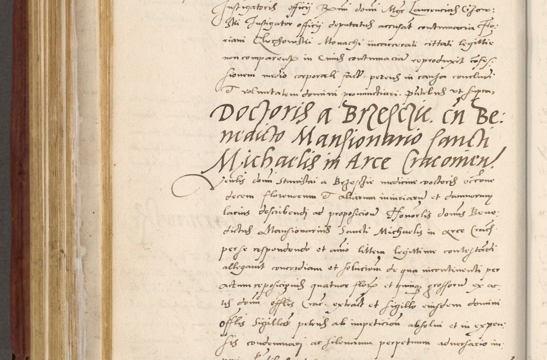 Zdjęcie nr 787 dla obiektu archiwalnego: Acta actorum coram R. D. Petro de Gamratis, archiepiscopo Gnesnensi et episcopo Cracoviensi, Legato nato et Regni Poloniar primate ad a. D. 1544 et 1545 acticatorum - praesidente tunc Suae Rev. Paternitatis curiae cancellario R. D. Bertholomaeo Gantkowski, archidiacono Cracoviensi, Gnesnensi et Posnaniensi canonico.