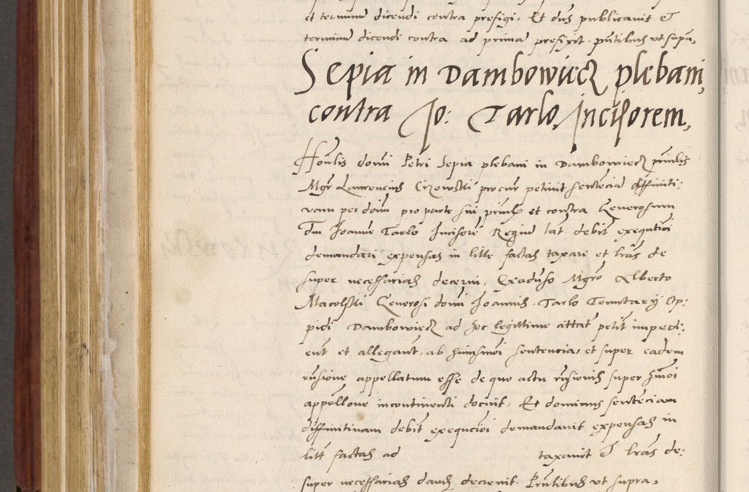 Zdjęcie nr 785 dla obiektu archiwalnego: Acta actorum coram R. D. Petro de Gamratis, archiepiscopo Gnesnensi et episcopo Cracoviensi, Legato nato et Regni Poloniar primate ad a. D. 1544 et 1545 acticatorum - praesidente tunc Suae Rev. Paternitatis curiae cancellario R. D. Bertholomaeo Gantkowski, archidiacono Cracoviensi, Gnesnensi et Posnaniensi canonico.