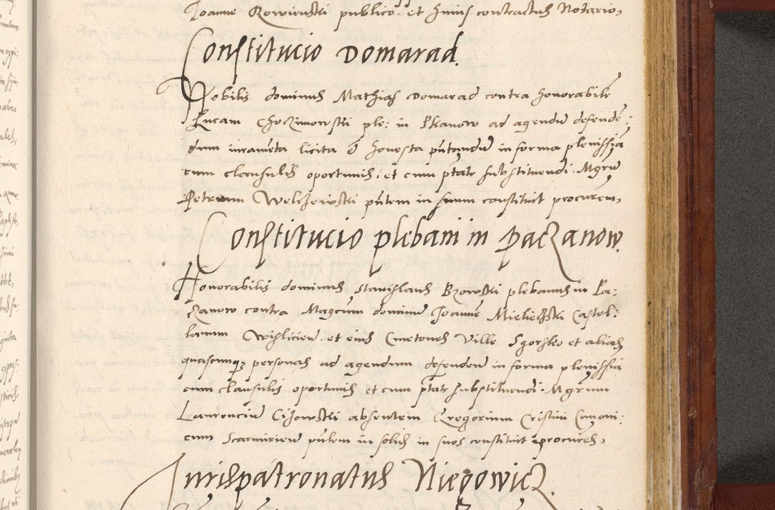 Zdjęcie nr 780 dla obiektu archiwalnego: Acta actorum coram R. D. Petro de Gamratis, archiepiscopo Gnesnensi et episcopo Cracoviensi, Legato nato et Regni Poloniar primate ad a. D. 1544 et 1545 acticatorum - praesidente tunc Suae Rev. Paternitatis curiae cancellario R. D. Bertholomaeo Gantkowski, archidiacono Cracoviensi, Gnesnensi et Posnaniensi canonico.