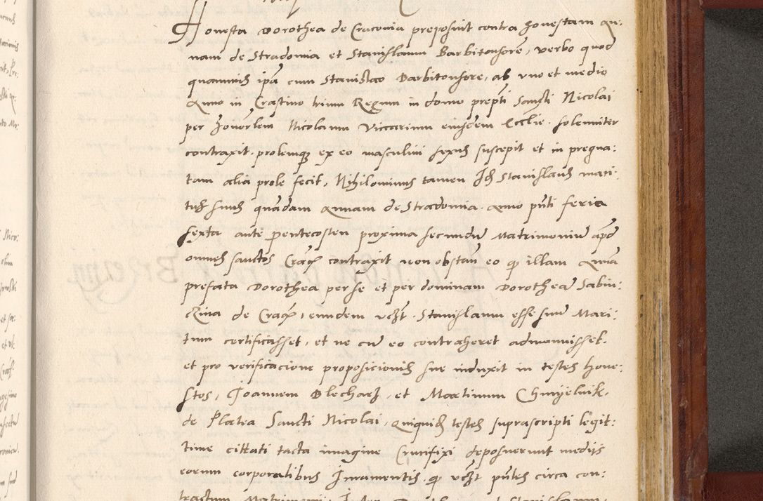 Zdjęcie nr 776 dla obiektu archiwalnego: Acta actorum coram R. D. Petro de Gamratis, archiepiscopo Gnesnensi et episcopo Cracoviensi, Legato nato et Regni Poloniar primate ad a. D. 1544 et 1545 acticatorum - praesidente tunc Suae Rev. Paternitatis curiae cancellario R. D. Bertholomaeo Gantkowski, archidiacono Cracoviensi, Gnesnensi et Posnaniensi canonico.