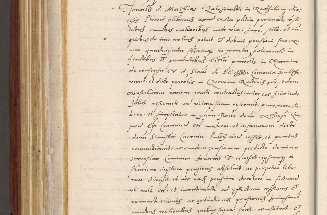 Zdjęcie nr 771 dla obiektu archiwalnego: Acta actorum coram R. D. Petro de Gamratis, archiepiscopo Gnesnensi et episcopo Cracoviensi, Legato nato et Regni Poloniar primate ad a. D. 1544 et 1545 acticatorum - praesidente tunc Suae Rev. Paternitatis curiae cancellario R. D. Bertholomaeo Gantkowski, archidiacono Cracoviensi, Gnesnensi et Posnaniensi canonico.
