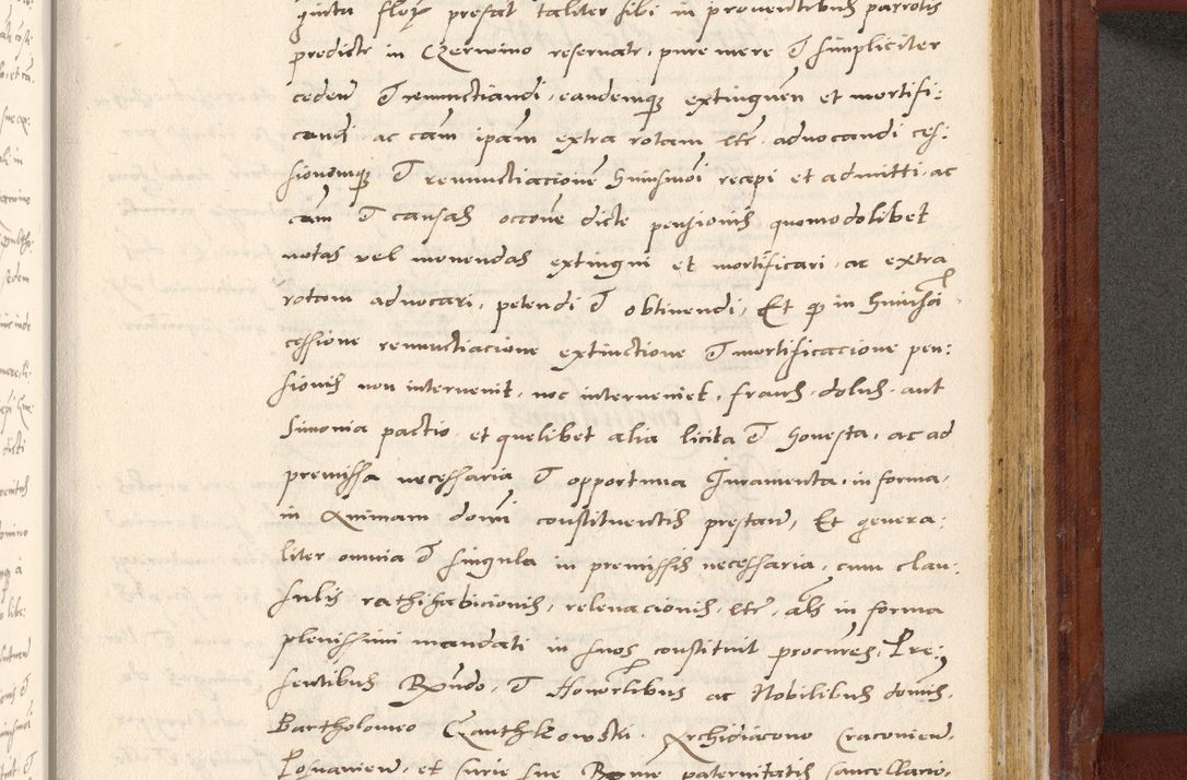 Zdjęcie nr 772 dla obiektu archiwalnego: Acta actorum coram R. D. Petro de Gamratis, archiepiscopo Gnesnensi et episcopo Cracoviensi, Legato nato et Regni Poloniar primate ad a. D. 1544 et 1545 acticatorum - praesidente tunc Suae Rev. Paternitatis curiae cancellario R. D. Bertholomaeo Gantkowski, archidiacono Cracoviensi, Gnesnensi et Posnaniensi canonico.