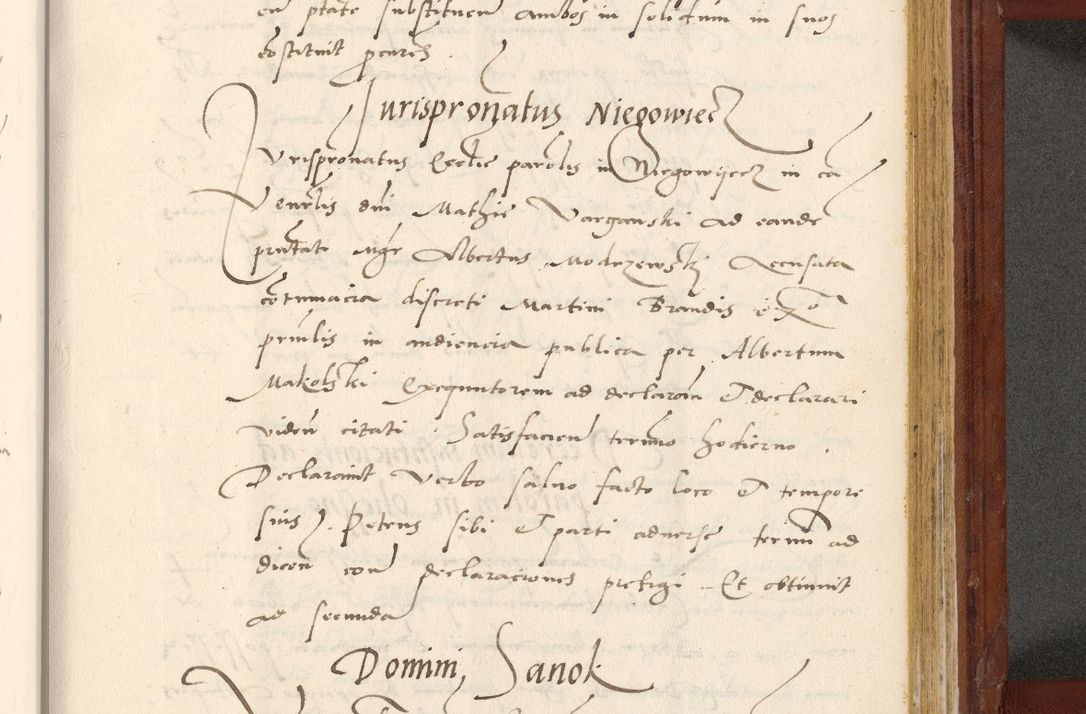 Zdjęcie nr 766 dla obiektu archiwalnego: Acta actorum coram R. D. Petro de Gamratis, archiepiscopo Gnesnensi et episcopo Cracoviensi, Legato nato et Regni Poloniar primate ad a. D. 1544 et 1545 acticatorum - praesidente tunc Suae Rev. Paternitatis curiae cancellario R. D. Bertholomaeo Gantkowski, archidiacono Cracoviensi, Gnesnensi et Posnaniensi canonico.