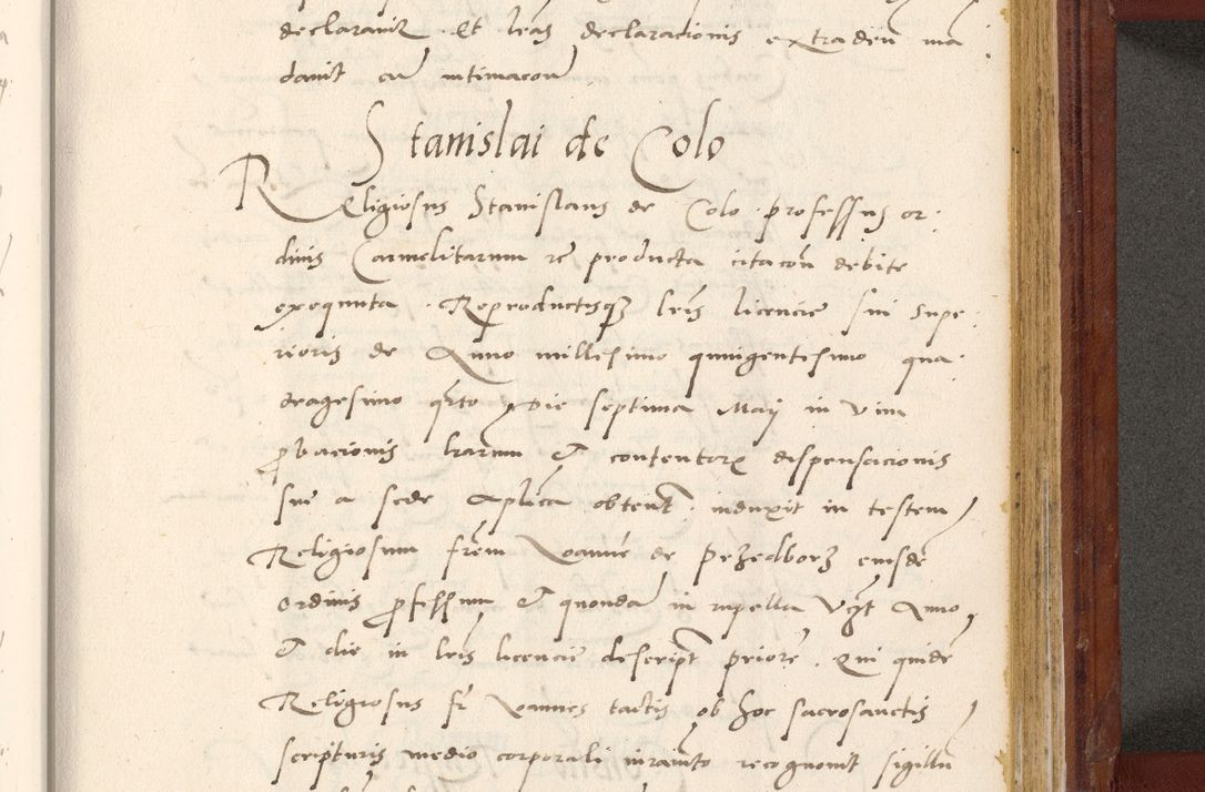Zdjęcie nr 764 dla obiektu archiwalnego: Acta actorum coram R. D. Petro de Gamratis, archiepiscopo Gnesnensi et episcopo Cracoviensi, Legato nato et Regni Poloniar primate ad a. D. 1544 et 1545 acticatorum - praesidente tunc Suae Rev. Paternitatis curiae cancellario R. D. Bertholomaeo Gantkowski, archidiacono Cracoviensi, Gnesnensi et Posnaniensi canonico.