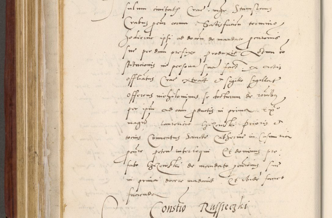 Zdjęcie nr 765 dla obiektu archiwalnego: Acta actorum coram R. D. Petro de Gamratis, archiepiscopo Gnesnensi et episcopo Cracoviensi, Legato nato et Regni Poloniar primate ad a. D. 1544 et 1545 acticatorum - praesidente tunc Suae Rev. Paternitatis curiae cancellario R. D. Bertholomaeo Gantkowski, archidiacono Cracoviensi, Gnesnensi et Posnaniensi canonico.