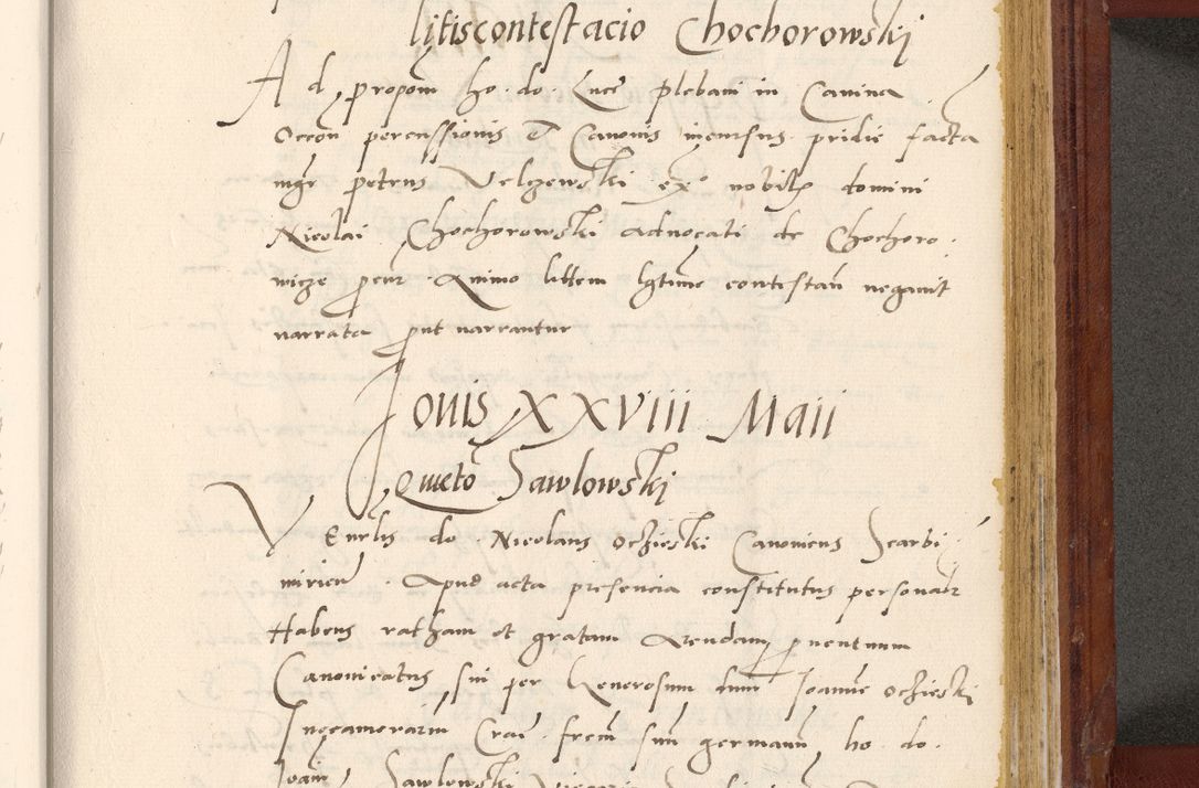 Zdjęcie nr 760 dla obiektu archiwalnego: Acta actorum coram R. D. Petro de Gamratis, archiepiscopo Gnesnensi et episcopo Cracoviensi, Legato nato et Regni Poloniar primate ad a. D. 1544 et 1545 acticatorum - praesidente tunc Suae Rev. Paternitatis curiae cancellario R. D. Bertholomaeo Gantkowski, archidiacono Cracoviensi, Gnesnensi et Posnaniensi canonico.