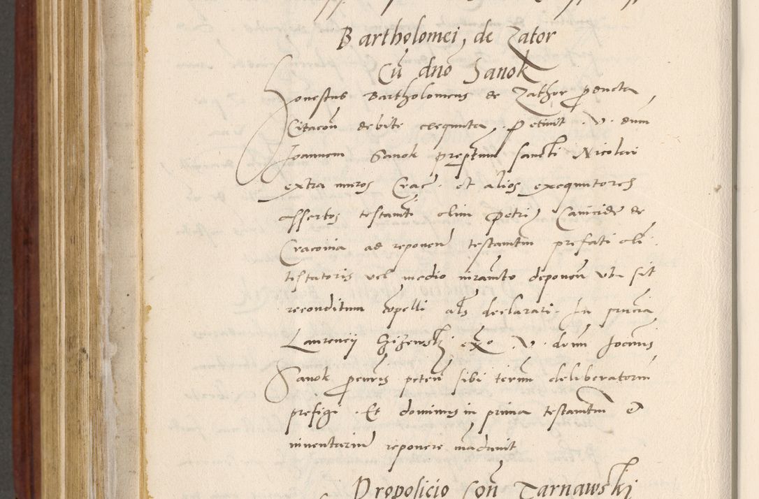 Zdjęcie nr 759 dla obiektu archiwalnego: Acta actorum coram R. D. Petro de Gamratis, archiepiscopo Gnesnensi et episcopo Cracoviensi, Legato nato et Regni Poloniar primate ad a. D. 1544 et 1545 acticatorum - praesidente tunc Suae Rev. Paternitatis curiae cancellario R. D. Bertholomaeo Gantkowski, archidiacono Cracoviensi, Gnesnensi et Posnaniensi canonico.
