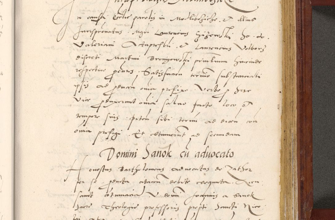 Zdjęcie nr 752 dla obiektu archiwalnego: Acta actorum coram R. D. Petro de Gamratis, archiepiscopo Gnesnensi et episcopo Cracoviensi, Legato nato et Regni Poloniar primate ad a. D. 1544 et 1545 acticatorum - praesidente tunc Suae Rev. Paternitatis curiae cancellario R. D. Bertholomaeo Gantkowski, archidiacono Cracoviensi, Gnesnensi et Posnaniensi canonico.