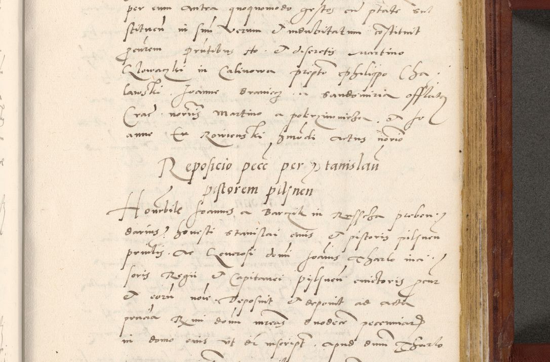 Zdjęcie nr 750 dla obiektu archiwalnego: Acta actorum coram R. D. Petro de Gamratis, archiepiscopo Gnesnensi et episcopo Cracoviensi, Legato nato et Regni Poloniar primate ad a. D. 1544 et 1545 acticatorum - praesidente tunc Suae Rev. Paternitatis curiae cancellario R. D. Bertholomaeo Gantkowski, archidiacono Cracoviensi, Gnesnensi et Posnaniensi canonico.