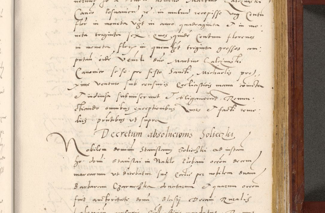Zdjęcie nr 748 dla obiektu archiwalnego: Acta actorum coram R. D. Petro de Gamratis, archiepiscopo Gnesnensi et episcopo Cracoviensi, Legato nato et Regni Poloniar primate ad a. D. 1544 et 1545 acticatorum - praesidente tunc Suae Rev. Paternitatis curiae cancellario R. D. Bertholomaeo Gantkowski, archidiacono Cracoviensi, Gnesnensi et Posnaniensi canonico.