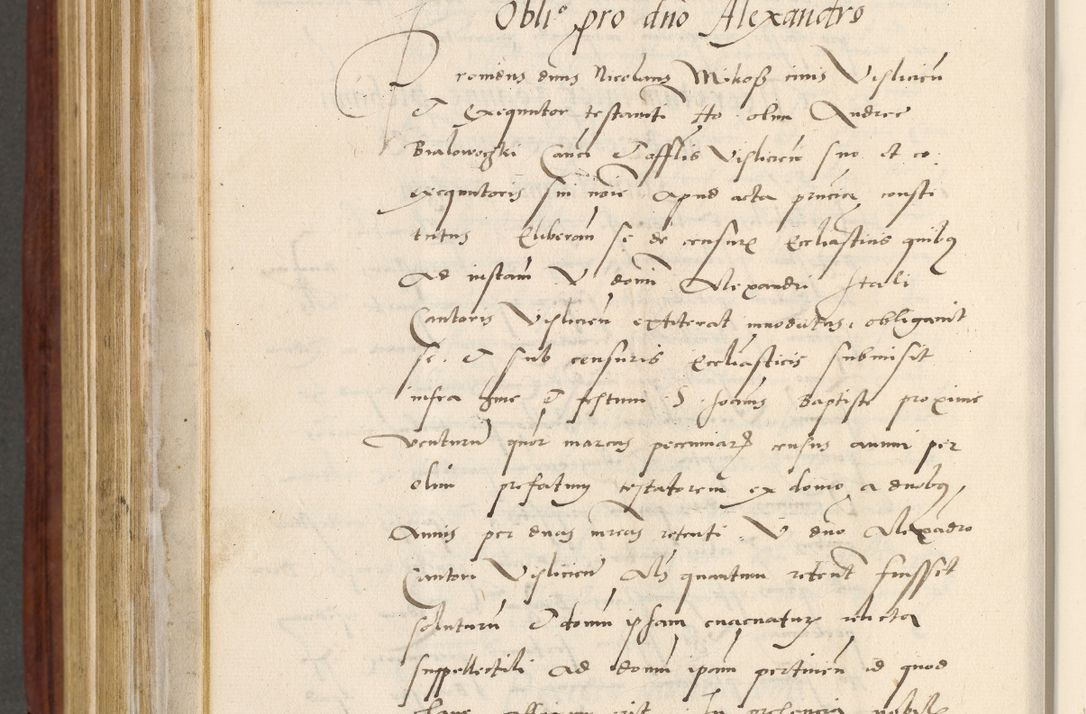 Zdjęcie nr 747 dla obiektu archiwalnego: Acta actorum coram R. D. Petro de Gamratis, archiepiscopo Gnesnensi et episcopo Cracoviensi, Legato nato et Regni Poloniar primate ad a. D. 1544 et 1545 acticatorum - praesidente tunc Suae Rev. Paternitatis curiae cancellario R. D. Bertholomaeo Gantkowski, archidiacono Cracoviensi, Gnesnensi et Posnaniensi canonico.