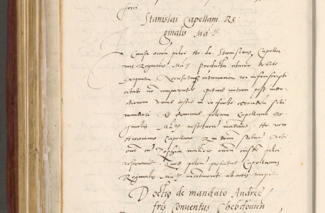 Zdjęcie nr 743 dla obiektu archiwalnego: Acta actorum coram R. D. Petro de Gamratis, archiepiscopo Gnesnensi et episcopo Cracoviensi, Legato nato et Regni Poloniar primate ad a. D. 1544 et 1545 acticatorum - praesidente tunc Suae Rev. Paternitatis curiae cancellario R. D. Bertholomaeo Gantkowski, archidiacono Cracoviensi, Gnesnensi et Posnaniensi canonico.