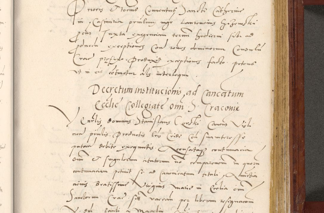 Zdjęcie nr 738 dla obiektu archiwalnego: Acta actorum coram R. D. Petro de Gamratis, archiepiscopo Gnesnensi et episcopo Cracoviensi, Legato nato et Regni Poloniar primate ad a. D. 1544 et 1545 acticatorum - praesidente tunc Suae Rev. Paternitatis curiae cancellario R. D. Bertholomaeo Gantkowski, archidiacono Cracoviensi, Gnesnensi et Posnaniensi canonico.