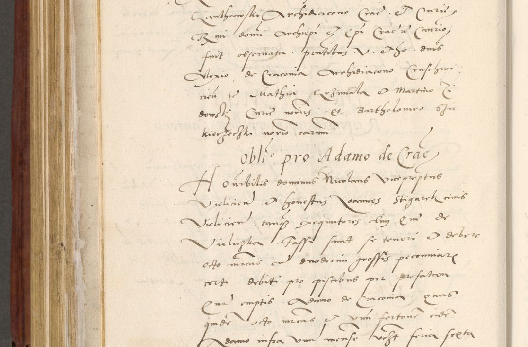 Zdjęcie nr 733 dla obiektu archiwalnego: Acta actorum coram R. D. Petro de Gamratis, archiepiscopo Gnesnensi et episcopo Cracoviensi, Legato nato et Regni Poloniar primate ad a. D. 1544 et 1545 acticatorum - praesidente tunc Suae Rev. Paternitatis curiae cancellario R. D. Bertholomaeo Gantkowski, archidiacono Cracoviensi, Gnesnensi et Posnaniensi canonico.