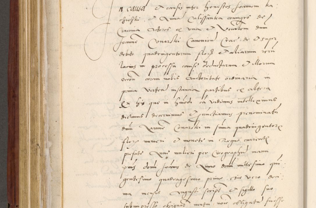 Zdjęcie nr 731 dla obiektu archiwalnego: Acta actorum coram R. D. Petro de Gamratis, archiepiscopo Gnesnensi et episcopo Cracoviensi, Legato nato et Regni Poloniar primate ad a. D. 1544 et 1545 acticatorum - praesidente tunc Suae Rev. Paternitatis curiae cancellario R. D. Bertholomaeo Gantkowski, archidiacono Cracoviensi, Gnesnensi et Posnaniensi canonico.