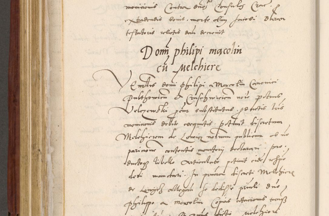 Zdjęcie nr 729 dla obiektu archiwalnego: Acta actorum coram R. D. Petro de Gamratis, archiepiscopo Gnesnensi et episcopo Cracoviensi, Legato nato et Regni Poloniar primate ad a. D. 1544 et 1545 acticatorum - praesidente tunc Suae Rev. Paternitatis curiae cancellario R. D. Bertholomaeo Gantkowski, archidiacono Cracoviensi, Gnesnensi et Posnaniensi canonico.
