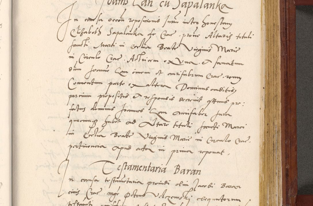 Zdjęcie nr 728 dla obiektu archiwalnego: Acta actorum coram R. D. Petro de Gamratis, archiepiscopo Gnesnensi et episcopo Cracoviensi, Legato nato et Regni Poloniar primate ad a. D. 1544 et 1545 acticatorum - praesidente tunc Suae Rev. Paternitatis curiae cancellario R. D. Bertholomaeo Gantkowski, archidiacono Cracoviensi, Gnesnensi et Posnaniensi canonico.