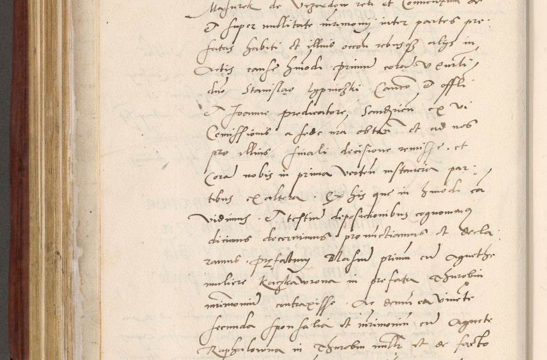 Zdjęcie nr 723 dla obiektu archiwalnego: Acta actorum coram R. D. Petro de Gamratis, archiepiscopo Gnesnensi et episcopo Cracoviensi, Legato nato et Regni Poloniar primate ad a. D. 1544 et 1545 acticatorum - praesidente tunc Suae Rev. Paternitatis curiae cancellario R. D. Bertholomaeo Gantkowski, archidiacono Cracoviensi, Gnesnensi et Posnaniensi canonico.