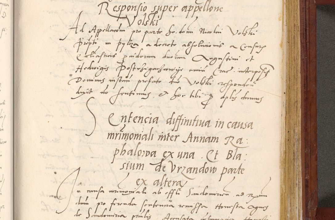 Zdjęcie nr 722 dla obiektu archiwalnego: Acta actorum coram R. D. Petro de Gamratis, archiepiscopo Gnesnensi et episcopo Cracoviensi, Legato nato et Regni Poloniar primate ad a. D. 1544 et 1545 acticatorum - praesidente tunc Suae Rev. Paternitatis curiae cancellario R. D. Bertholomaeo Gantkowski, archidiacono Cracoviensi, Gnesnensi et Posnaniensi canonico.
