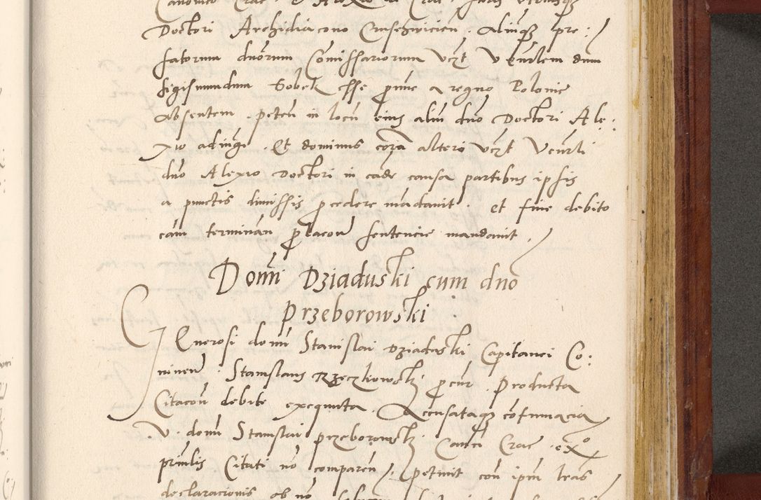 Zdjęcie nr 716 dla obiektu archiwalnego: Acta actorum coram R. D. Petro de Gamratis, archiepiscopo Gnesnensi et episcopo Cracoviensi, Legato nato et Regni Poloniar primate ad a. D. 1544 et 1545 acticatorum - praesidente tunc Suae Rev. Paternitatis curiae cancellario R. D. Bertholomaeo Gantkowski, archidiacono Cracoviensi, Gnesnensi et Posnaniensi canonico.