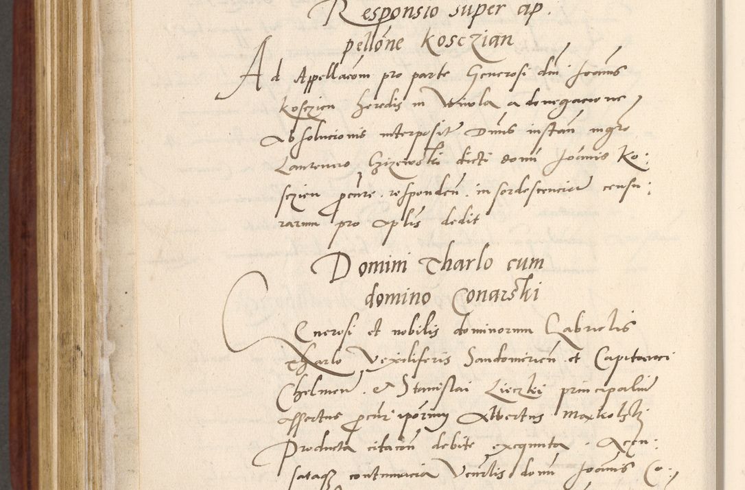 Zdjęcie nr 715 dla obiektu archiwalnego: Acta actorum coram R. D. Petro de Gamratis, archiepiscopo Gnesnensi et episcopo Cracoviensi, Legato nato et Regni Poloniar primate ad a. D. 1544 et 1545 acticatorum - praesidente tunc Suae Rev. Paternitatis curiae cancellario R. D. Bertholomaeo Gantkowski, archidiacono Cracoviensi, Gnesnensi et Posnaniensi canonico.