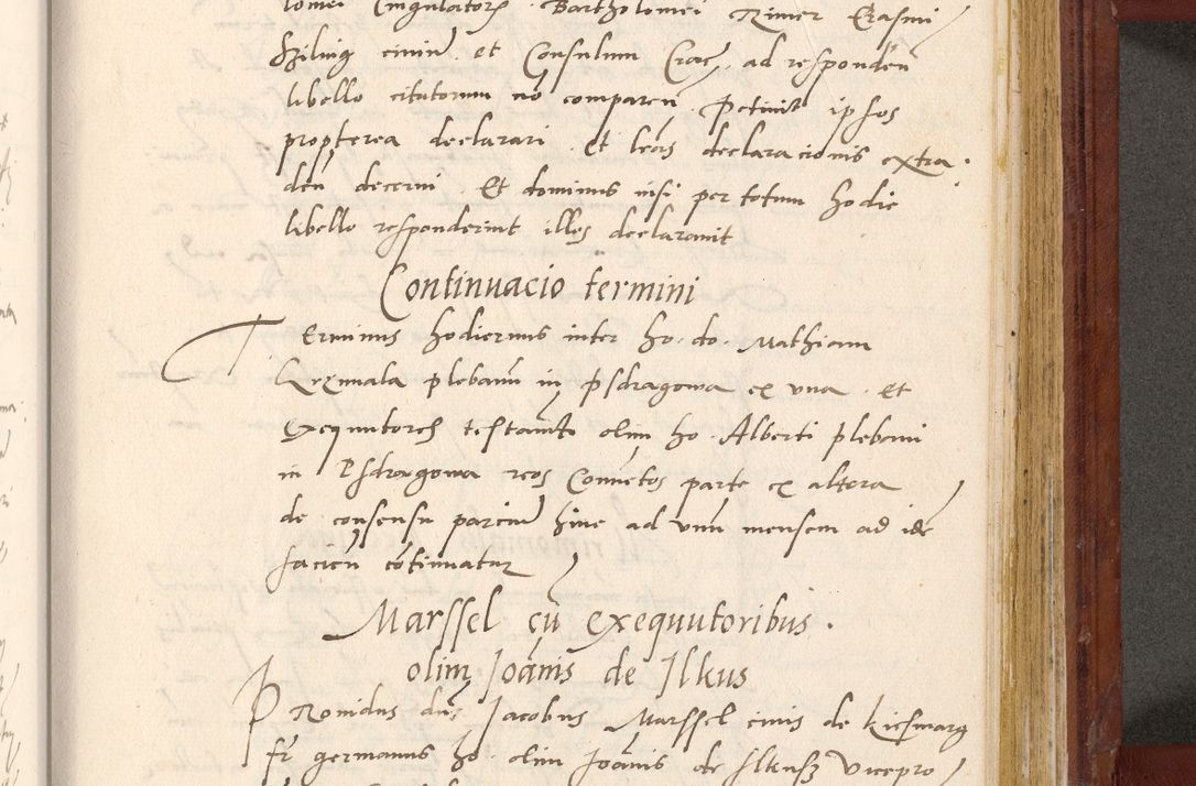 Zdjęcie nr 712 dla obiektu archiwalnego: Acta actorum coram R. D. Petro de Gamratis, archiepiscopo Gnesnensi et episcopo Cracoviensi, Legato nato et Regni Poloniar primate ad a. D. 1544 et 1545 acticatorum - praesidente tunc Suae Rev. Paternitatis curiae cancellario R. D. Bertholomaeo Gantkowski, archidiacono Cracoviensi, Gnesnensi et Posnaniensi canonico.