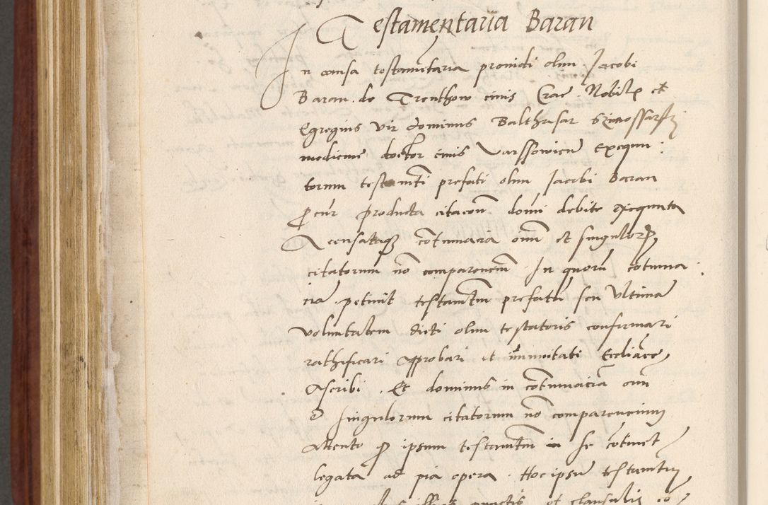 Zdjęcie nr 711 dla obiektu archiwalnego: Acta actorum coram R. D. Petro de Gamratis, archiepiscopo Gnesnensi et episcopo Cracoviensi, Legato nato et Regni Poloniar primate ad a. D. 1544 et 1545 acticatorum - praesidente tunc Suae Rev. Paternitatis curiae cancellario R. D. Bertholomaeo Gantkowski, archidiacono Cracoviensi, Gnesnensi et Posnaniensi canonico.