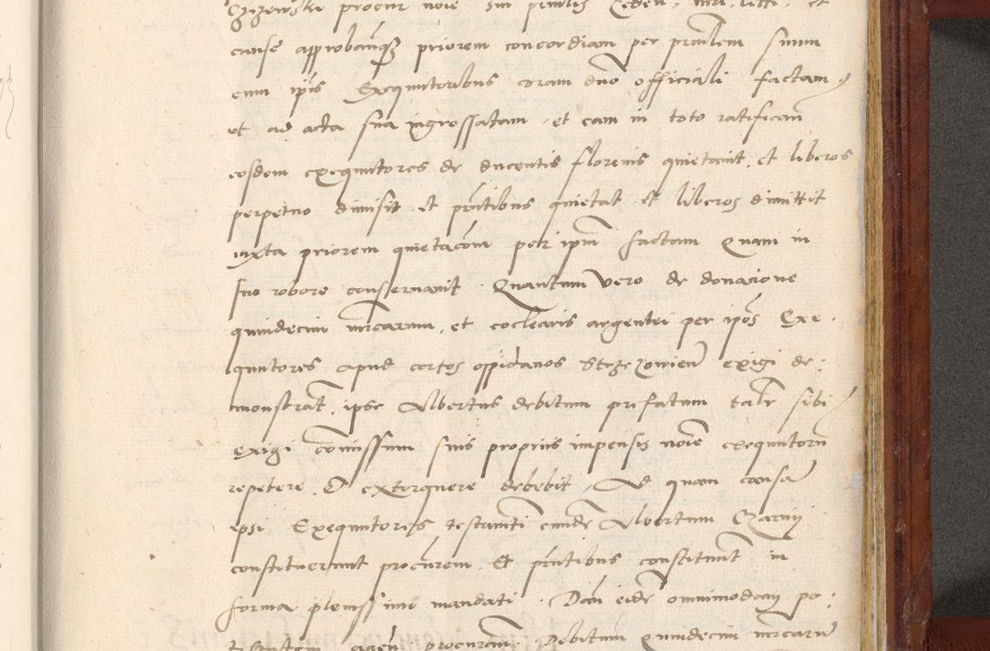 Zdjęcie nr 706 dla obiektu archiwalnego: Acta actorum coram R. D. Petro de Gamratis, archiepiscopo Gnesnensi et episcopo Cracoviensi, Legato nato et Regni Poloniar primate ad a. D. 1544 et 1545 acticatorum - praesidente tunc Suae Rev. Paternitatis curiae cancellario R. D. Bertholomaeo Gantkowski, archidiacono Cracoviensi, Gnesnensi et Posnaniensi canonico.