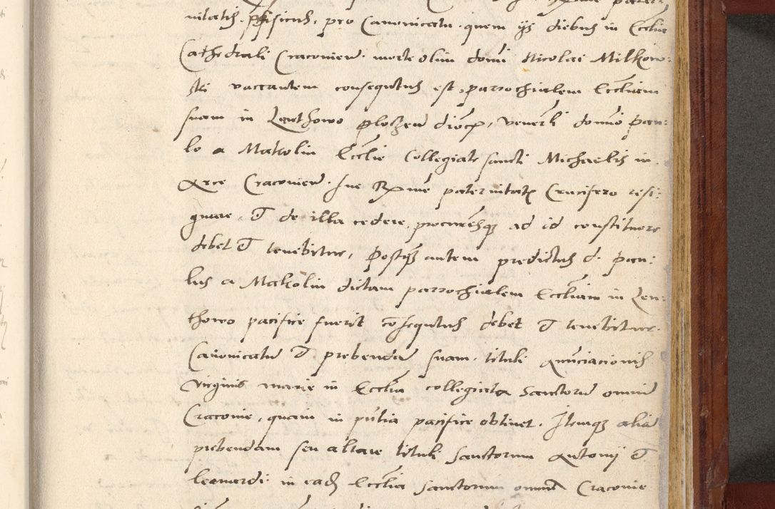 Zdjęcie nr 708 dla obiektu archiwalnego: Acta actorum coram R. D. Petro de Gamratis, archiepiscopo Gnesnensi et episcopo Cracoviensi, Legato nato et Regni Poloniar primate ad a. D. 1544 et 1545 acticatorum - praesidente tunc Suae Rev. Paternitatis curiae cancellario R. D. Bertholomaeo Gantkowski, archidiacono Cracoviensi, Gnesnensi et Posnaniensi canonico.