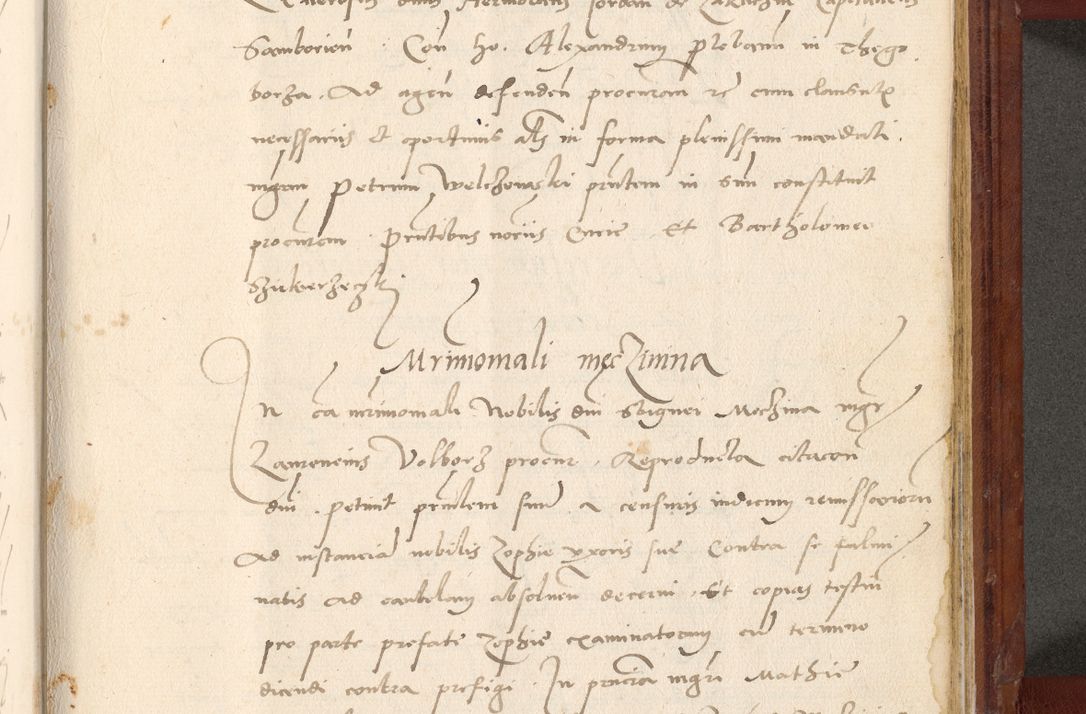 Zdjęcie nr 700 dla obiektu archiwalnego: Acta actorum coram R. D. Petro de Gamratis, archiepiscopo Gnesnensi et episcopo Cracoviensi, Legato nato et Regni Poloniar primate ad a. D. 1544 et 1545 acticatorum - praesidente tunc Suae Rev. Paternitatis curiae cancellario R. D. Bertholomaeo Gantkowski, archidiacono Cracoviensi, Gnesnensi et Posnaniensi canonico.