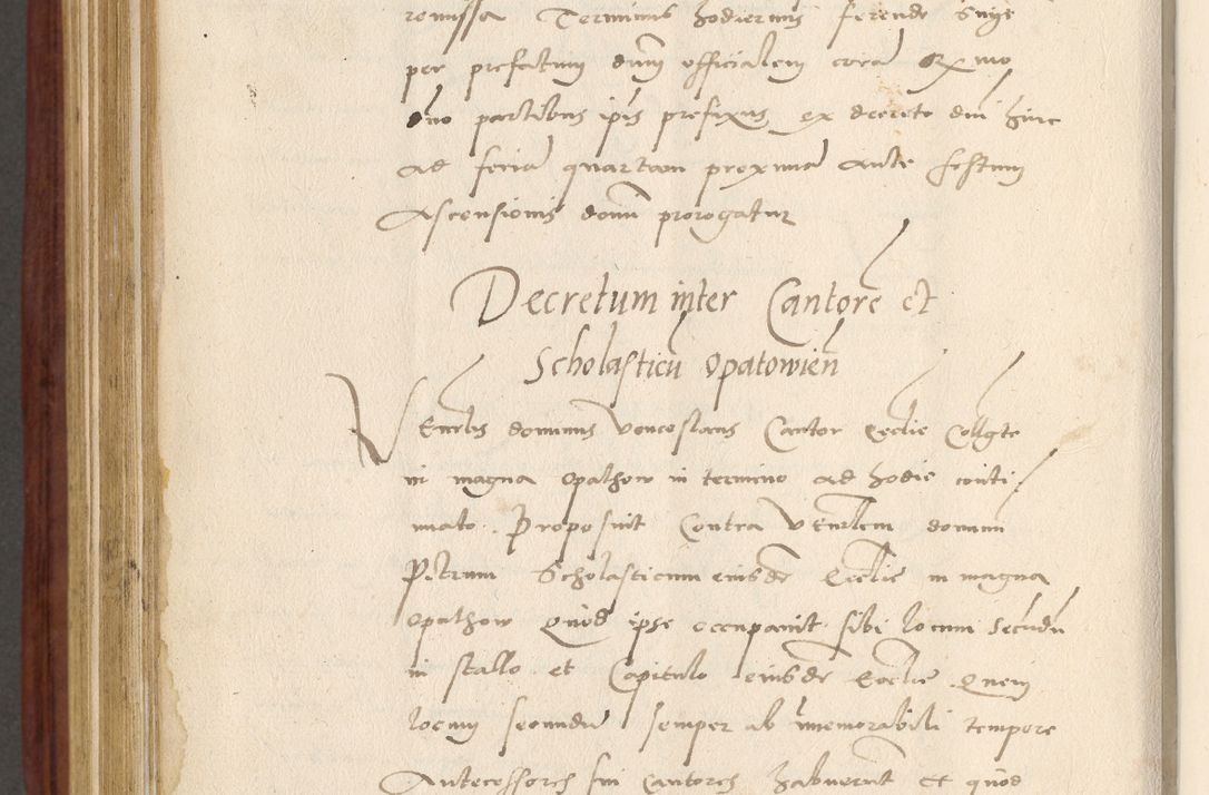 Zdjęcie nr 701 dla obiektu archiwalnego: Acta actorum coram R. D. Petro de Gamratis, archiepiscopo Gnesnensi et episcopo Cracoviensi, Legato nato et Regni Poloniar primate ad a. D. 1544 et 1545 acticatorum - praesidente tunc Suae Rev. Paternitatis curiae cancellario R. D. Bertholomaeo Gantkowski, archidiacono Cracoviensi, Gnesnensi et Posnaniensi canonico.