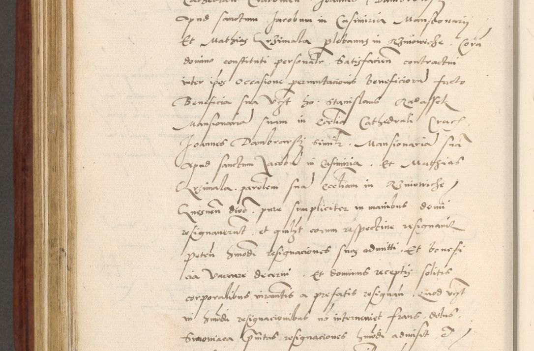 Zdjęcie nr 681 dla obiektu archiwalnego: Acta actorum coram R. D. Petro de Gamratis, archiepiscopo Gnesnensi et episcopo Cracoviensi, Legato nato et Regni Poloniar primate ad a. D. 1544 et 1545 acticatorum - praesidente tunc Suae Rev. Paternitatis curiae cancellario R. D. Bertholomaeo Gantkowski, archidiacono Cracoviensi, Gnesnensi et Posnaniensi canonico.