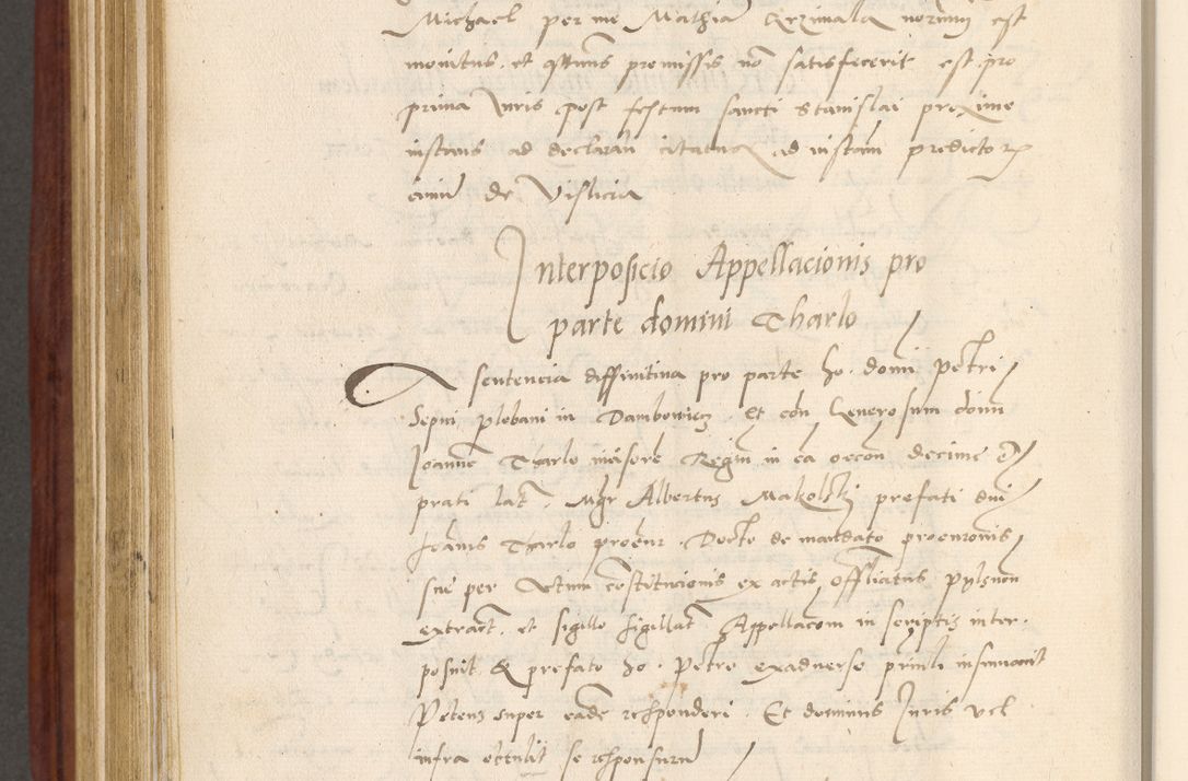 Zdjęcie nr 683 dla obiektu archiwalnego: Acta actorum coram R. D. Petro de Gamratis, archiepiscopo Gnesnensi et episcopo Cracoviensi, Legato nato et Regni Poloniar primate ad a. D. 1544 et 1545 acticatorum - praesidente tunc Suae Rev. Paternitatis curiae cancellario R. D. Bertholomaeo Gantkowski, archidiacono Cracoviensi, Gnesnensi et Posnaniensi canonico.