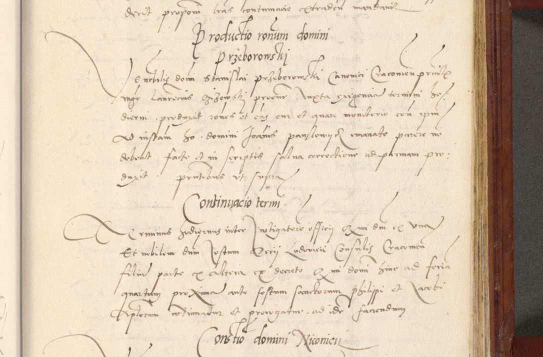 Zdjęcie nr 680 dla obiektu archiwalnego: Acta actorum coram R. D. Petro de Gamratis, archiepiscopo Gnesnensi et episcopo Cracoviensi, Legato nato et Regni Poloniar primate ad a. D. 1544 et 1545 acticatorum - praesidente tunc Suae Rev. Paternitatis curiae cancellario R. D. Bertholomaeo Gantkowski, archidiacono Cracoviensi, Gnesnensi et Posnaniensi canonico.