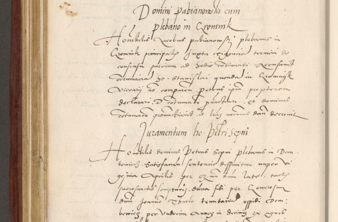 Zdjęcie nr 677 dla obiektu archiwalnego: Acta actorum coram R. D. Petro de Gamratis, archiepiscopo Gnesnensi et episcopo Cracoviensi, Legato nato et Regni Poloniar primate ad a. D. 1544 et 1545 acticatorum - praesidente tunc Suae Rev. Paternitatis curiae cancellario R. D. Bertholomaeo Gantkowski, archidiacono Cracoviensi, Gnesnensi et Posnaniensi canonico.
