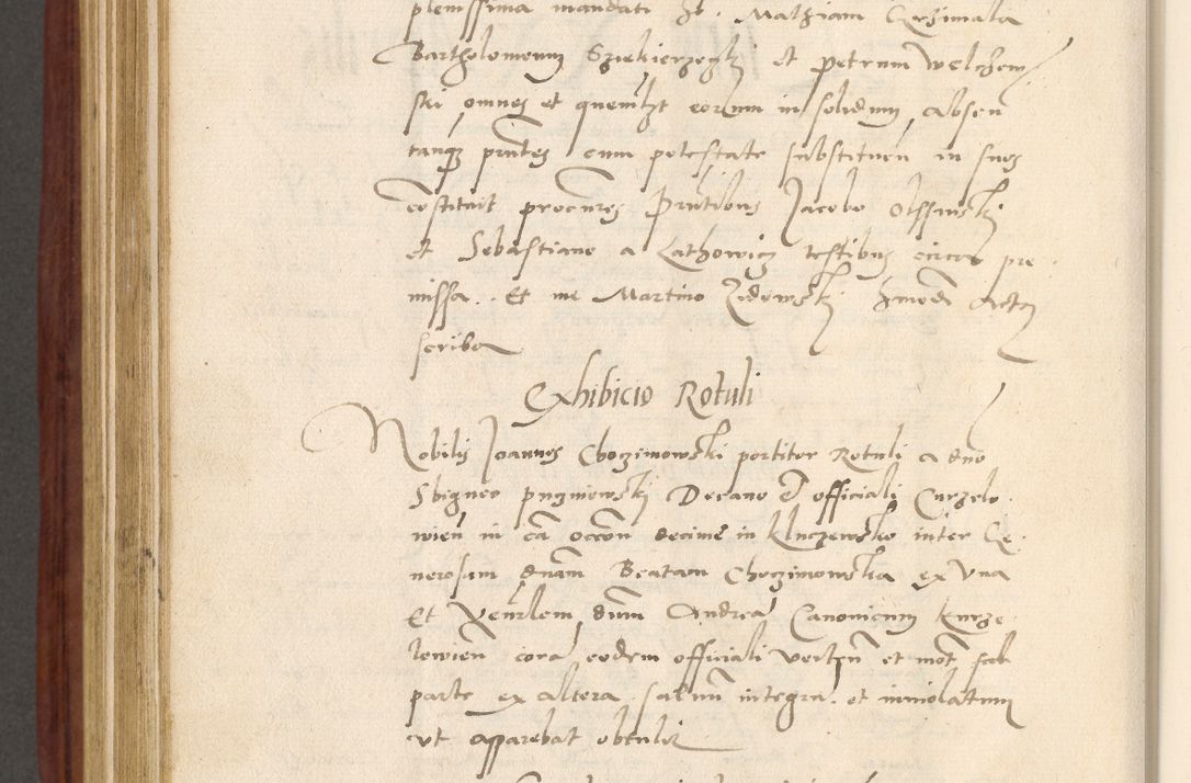 Zdjęcie nr 667 dla obiektu archiwalnego: Acta actorum coram R. D. Petro de Gamratis, archiepiscopo Gnesnensi et episcopo Cracoviensi, Legato nato et Regni Poloniar primate ad a. D. 1544 et 1545 acticatorum - praesidente tunc Suae Rev. Paternitatis curiae cancellario R. D. Bertholomaeo Gantkowski, archidiacono Cracoviensi, Gnesnensi et Posnaniensi canonico.