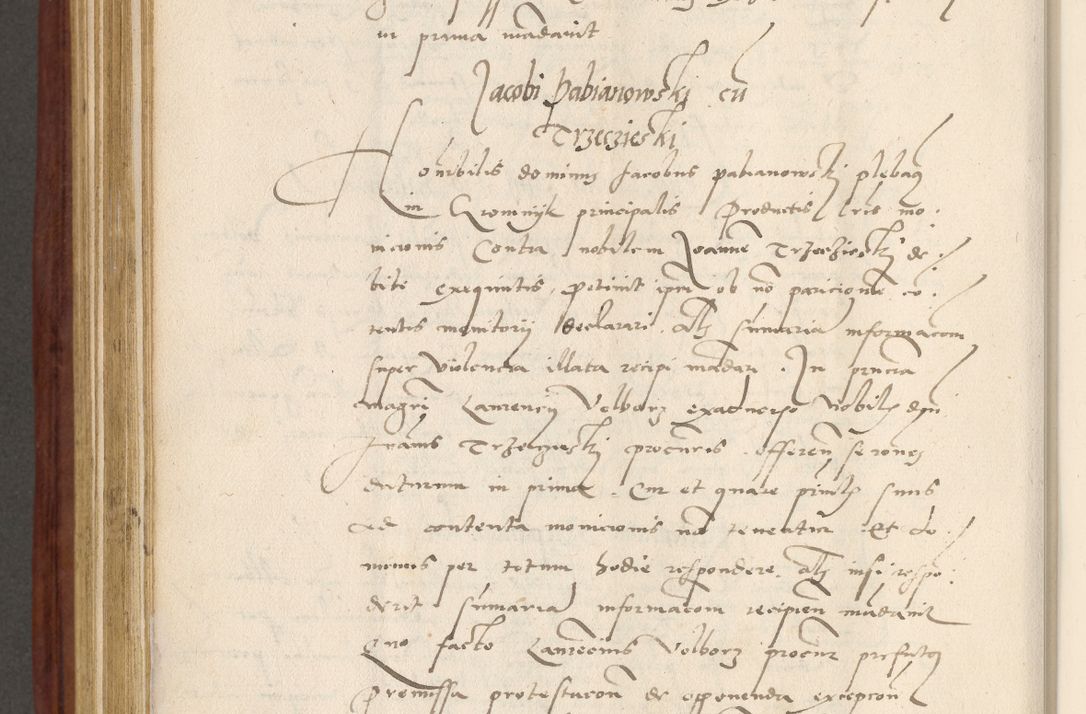 Zdjęcie nr 669 dla obiektu archiwalnego: Acta actorum coram R. D. Petro de Gamratis, archiepiscopo Gnesnensi et episcopo Cracoviensi, Legato nato et Regni Poloniar primate ad a. D. 1544 et 1545 acticatorum - praesidente tunc Suae Rev. Paternitatis curiae cancellario R. D. Bertholomaeo Gantkowski, archidiacono Cracoviensi, Gnesnensi et Posnaniensi canonico.