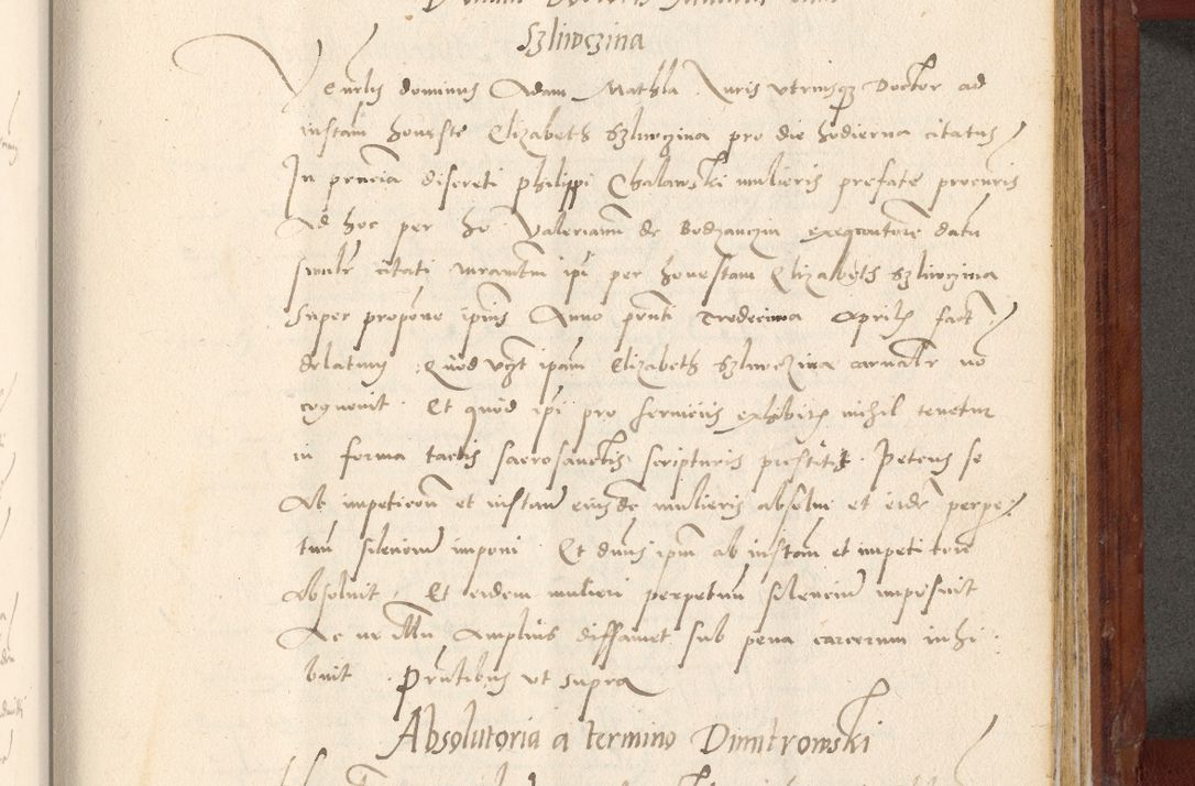Zdjęcie nr 662 dla obiektu archiwalnego: Acta actorum coram R. D. Petro de Gamratis, archiepiscopo Gnesnensi et episcopo Cracoviensi, Legato nato et Regni Poloniar primate ad a. D. 1544 et 1545 acticatorum - praesidente tunc Suae Rev. Paternitatis curiae cancellario R. D. Bertholomaeo Gantkowski, archidiacono Cracoviensi, Gnesnensi et Posnaniensi canonico.