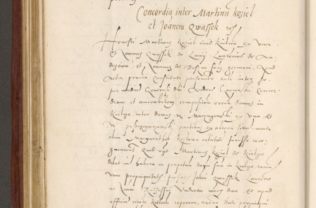 Zdjęcie nr 663 dla obiektu archiwalnego: Acta actorum coram R. D. Petro de Gamratis, archiepiscopo Gnesnensi et episcopo Cracoviensi, Legato nato et Regni Poloniar primate ad a. D. 1544 et 1545 acticatorum - praesidente tunc Suae Rev. Paternitatis curiae cancellario R. D. Bertholomaeo Gantkowski, archidiacono Cracoviensi, Gnesnensi et Posnaniensi canonico.
