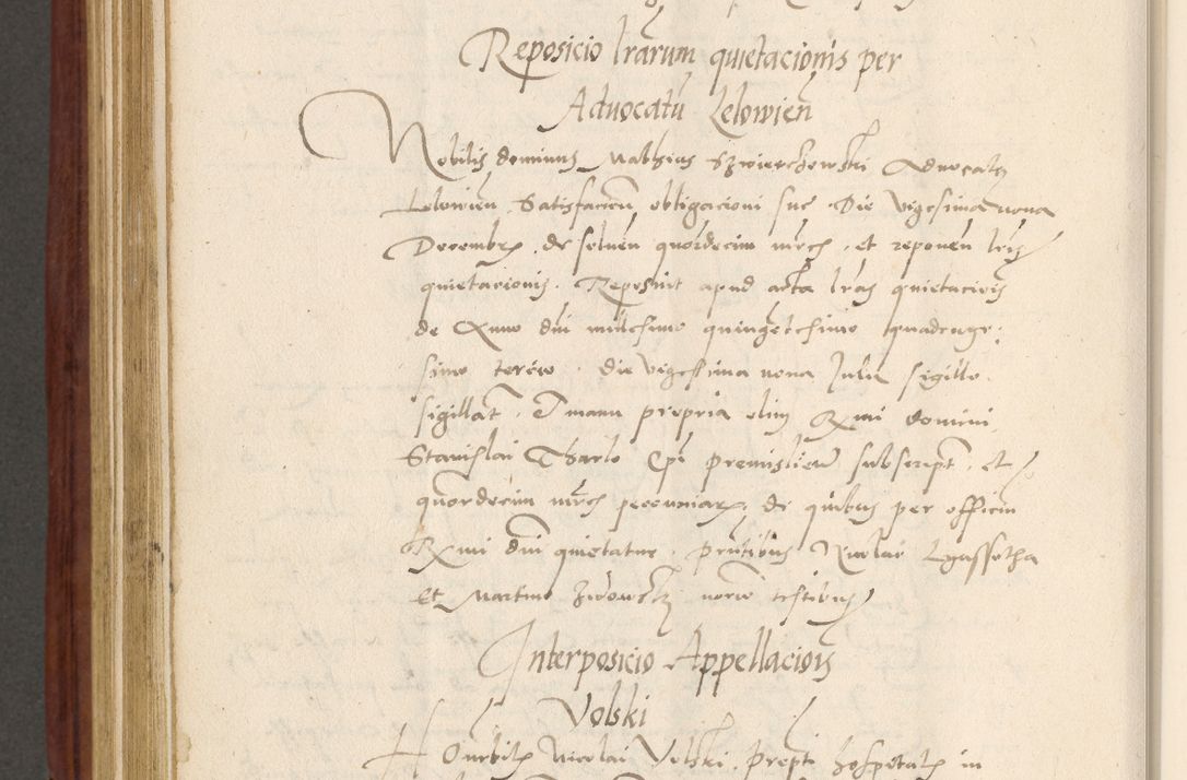 Zdjęcie nr 659 dla obiektu archiwalnego: Acta actorum coram R. D. Petro de Gamratis, archiepiscopo Gnesnensi et episcopo Cracoviensi, Legato nato et Regni Poloniar primate ad a. D. 1544 et 1545 acticatorum - praesidente tunc Suae Rev. Paternitatis curiae cancellario R. D. Bertholomaeo Gantkowski, archidiacono Cracoviensi, Gnesnensi et Posnaniensi canonico.