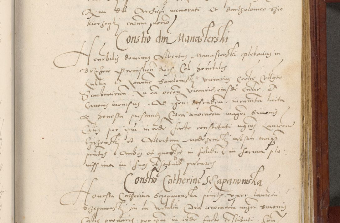 Zdjęcie nr 650 dla obiektu archiwalnego: Acta actorum coram R. D. Petro de Gamratis, archiepiscopo Gnesnensi et episcopo Cracoviensi, Legato nato et Regni Poloniar primate ad a. D. 1544 et 1545 acticatorum - praesidente tunc Suae Rev. Paternitatis curiae cancellario R. D. Bertholomaeo Gantkowski, archidiacono Cracoviensi, Gnesnensi et Posnaniensi canonico.